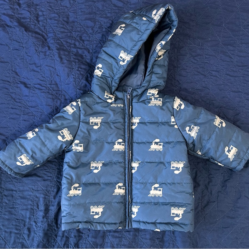 Gymboree Baby Hooded Puffer Jacket 6-12m